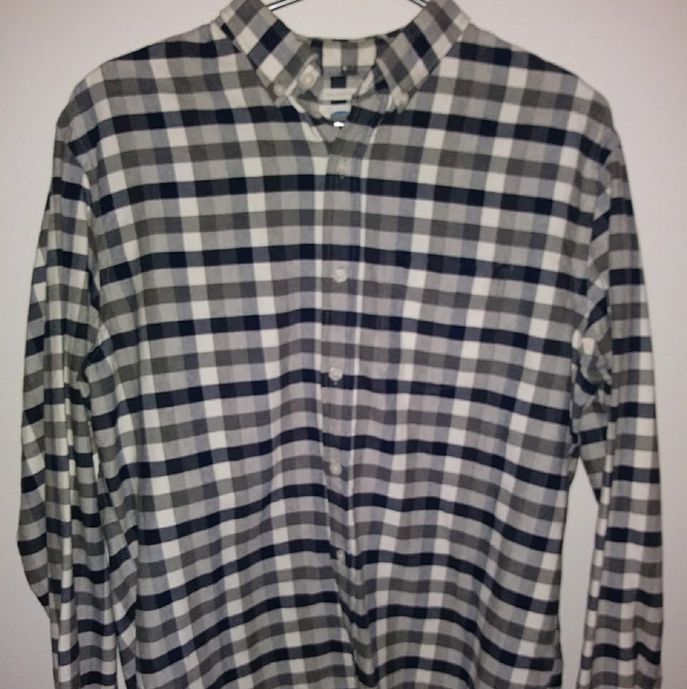 Men's Old Navy Large Slimfit Button Down Long